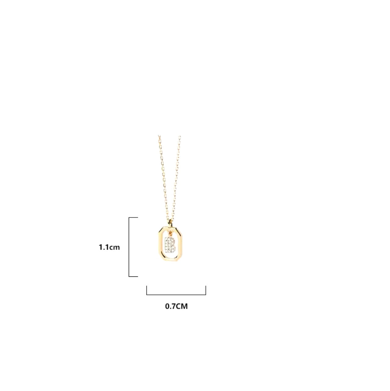 Dainty Initial Necklace - Little Bella Jewels